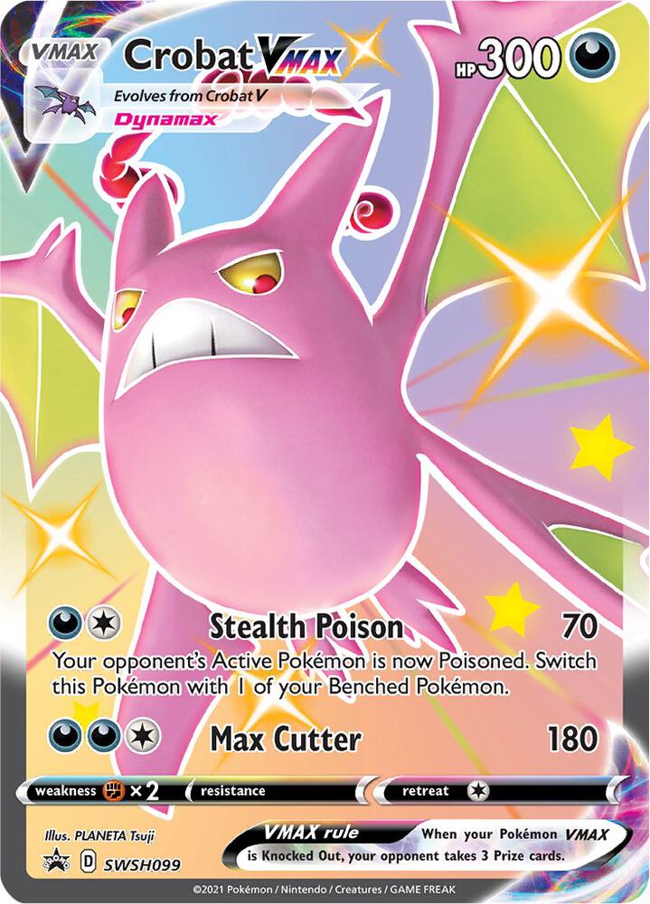 Crobat VMAX - SWSH099 - SWSH: Sword & Shield Promo Cards