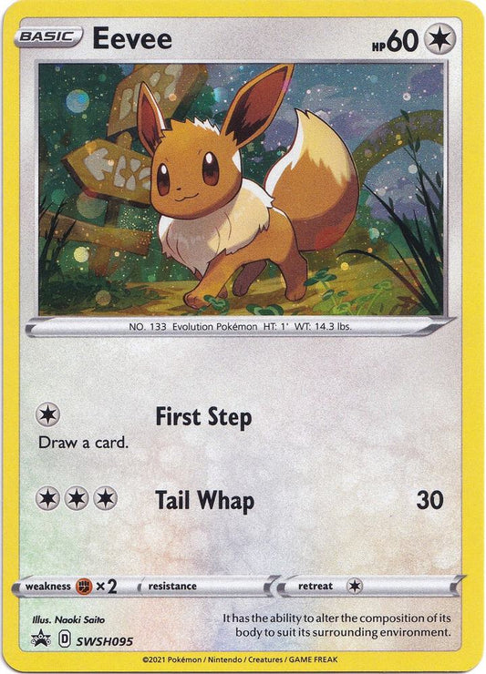 Eevee - SWSH095 - SWSH: Sword & Shield Promo Cards