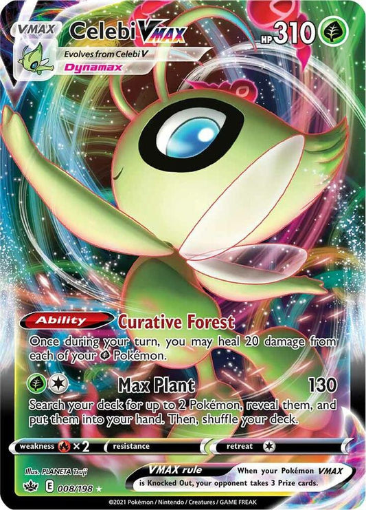 Celebi VMAX - SWSH06: Chilling Reign