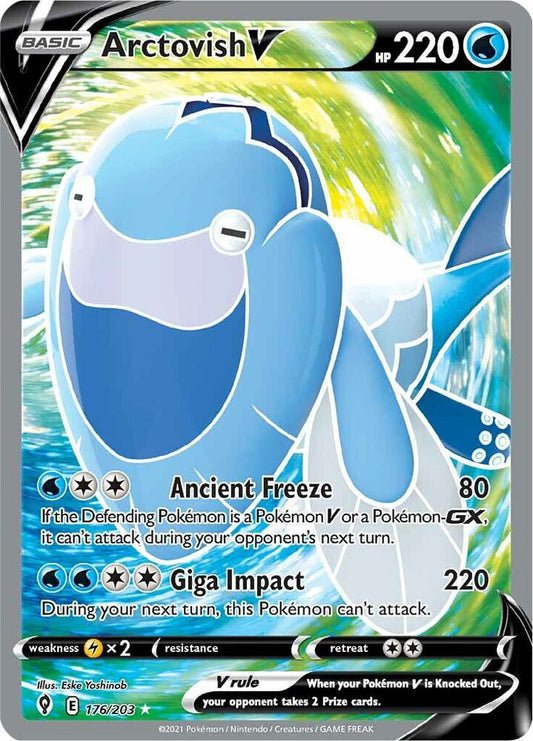 Arctovish V (Full Art) - SWSH07: Evolving Skies