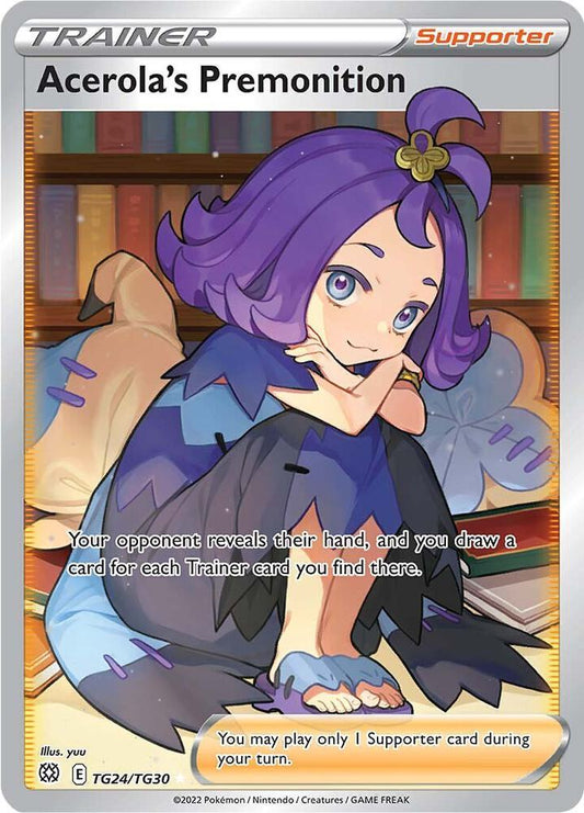 Acerola's Premonition - SWSH09: Brilliant Stars Trainer Gallery