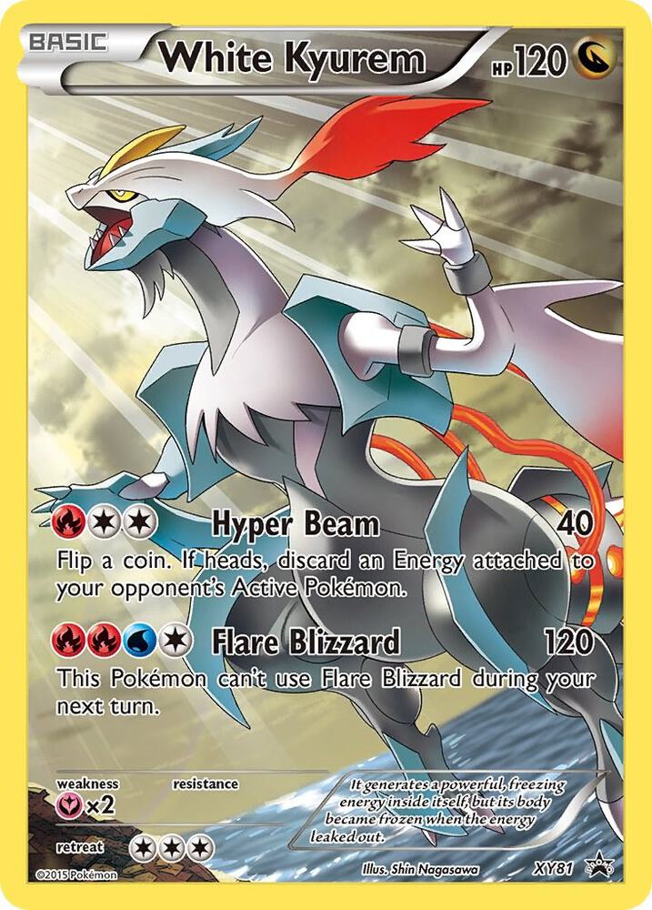 White Kyurem (Full Art Promo) - XY Promos