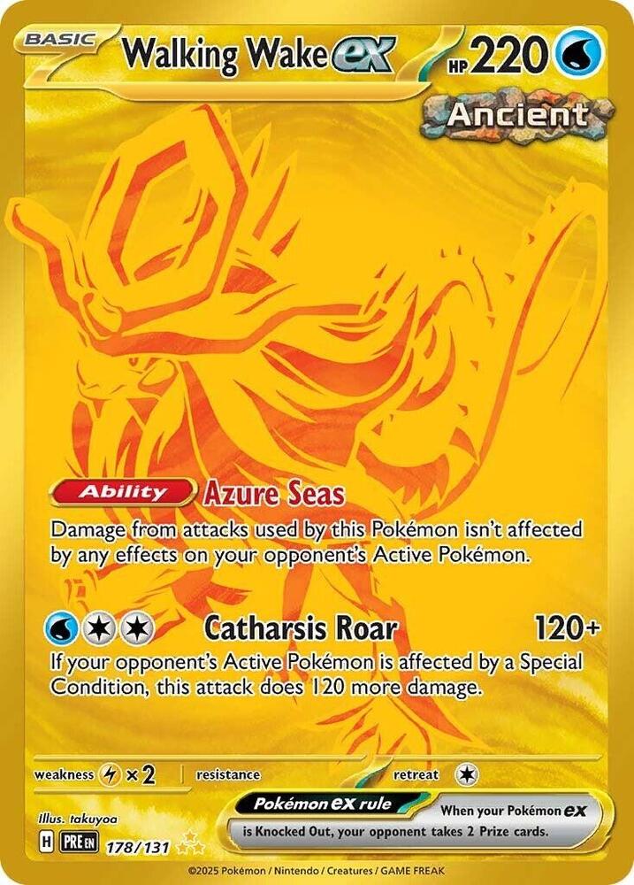 Walking Wake ex - SV: Prismatic Evolutions