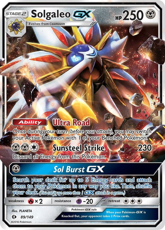 Solgaleo GX - SM Base Set