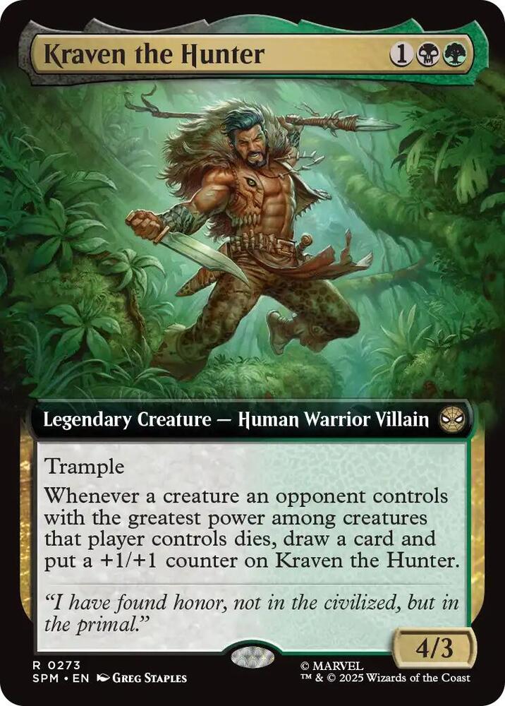 Kraven the Hunter (Extended Art) - Marvel's Spider-Man