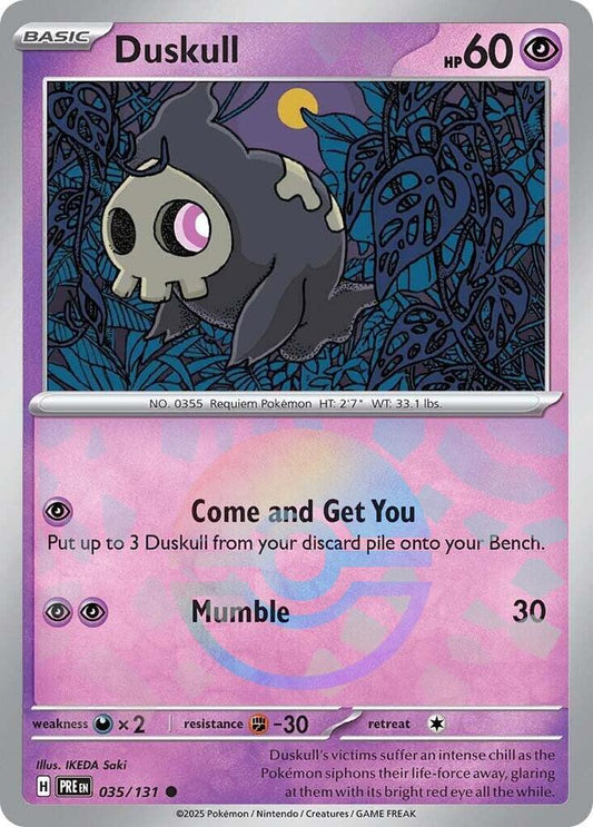 Duskull (Poke Ball Pattern) - SV: Prismatic Evolutions