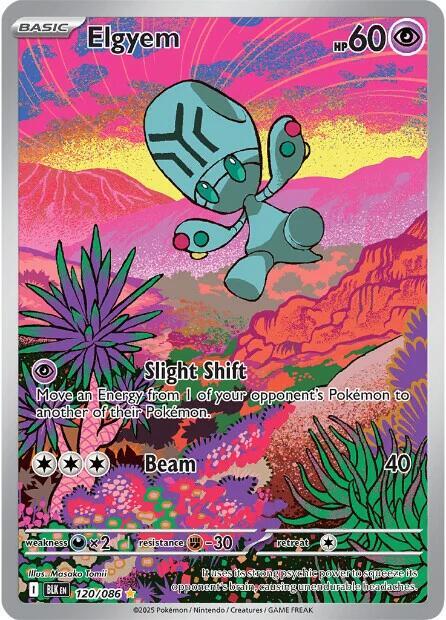 Elgyem - 120/086 - SV: Black Bolt