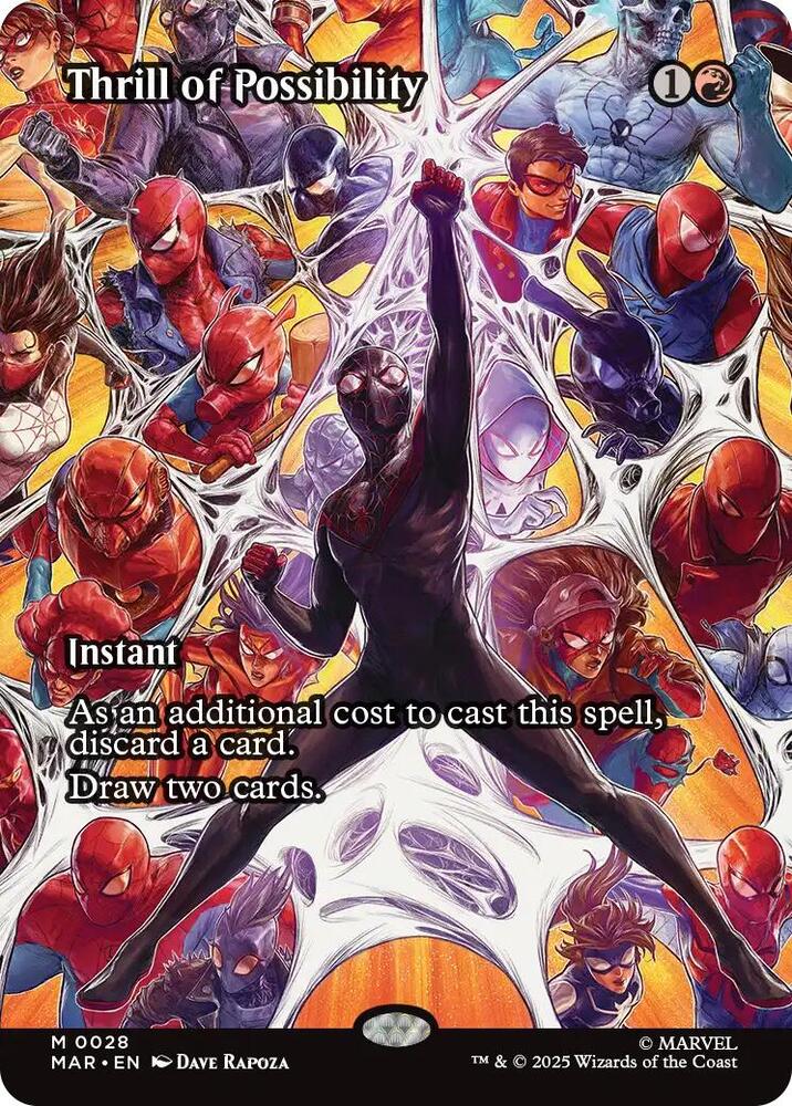 Thrill of Possibility (Borderless) - Marvel Universe Eternal-Legal
