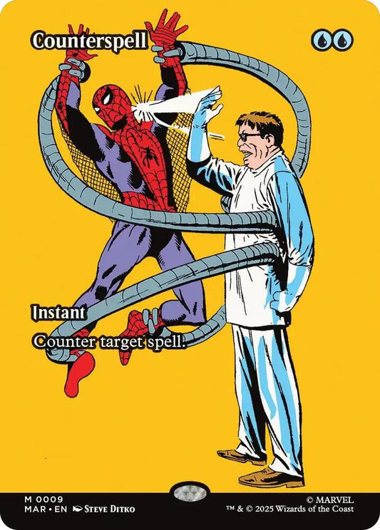 Counterspell (Borderless) - Marvel Universe Eternal-Legal