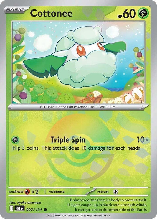 Cottonee (Poke Ball Pattern) - SV: Prismatic Evolutions