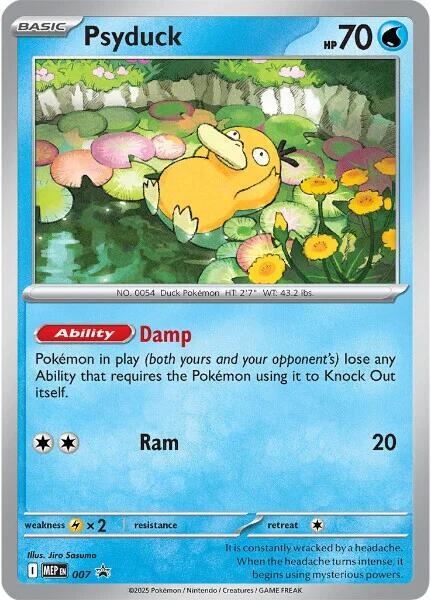 Psyduck - 007 - ME: Mega Evolution Promo