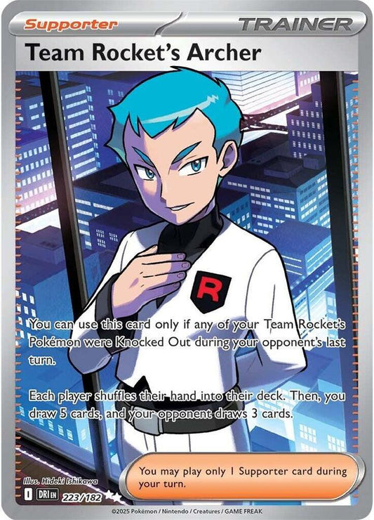 Team Rocket's Archer - 223/182 - SV10: Destined Rivals