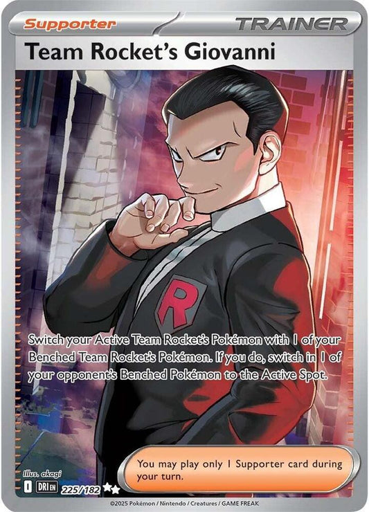 Team Rocket's Giovanni - 225/182 - SV10: Destined Rivals
