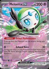 Meloetta ex - SV: Black Bolt