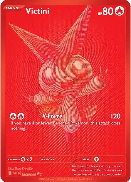 Victini - 172/086 - SV: White Flare
