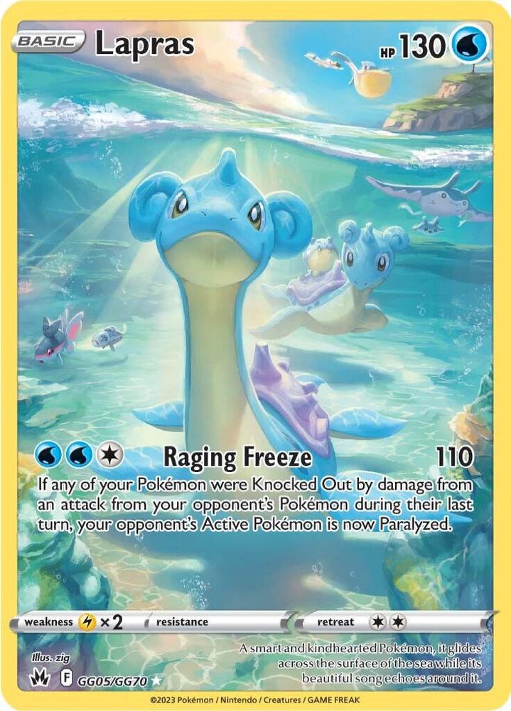Lapras - Crown Zenith: Galarian Gallery