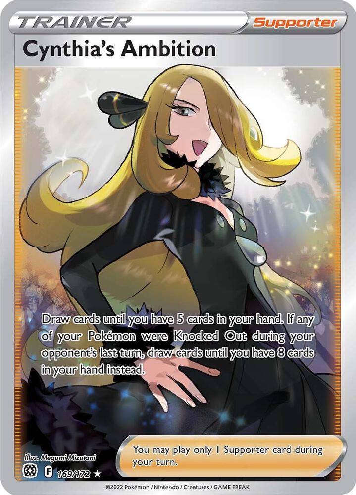 Cynthia's Ambition (Full Art) - SWSH09: Brilliant Stars