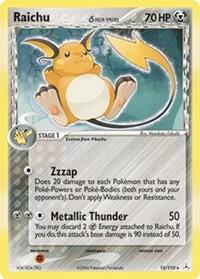 Raichu (Delta Species) - Holon Phantoms