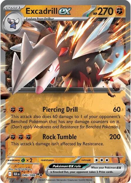 Excadrill ex - SV: Black Bolt
