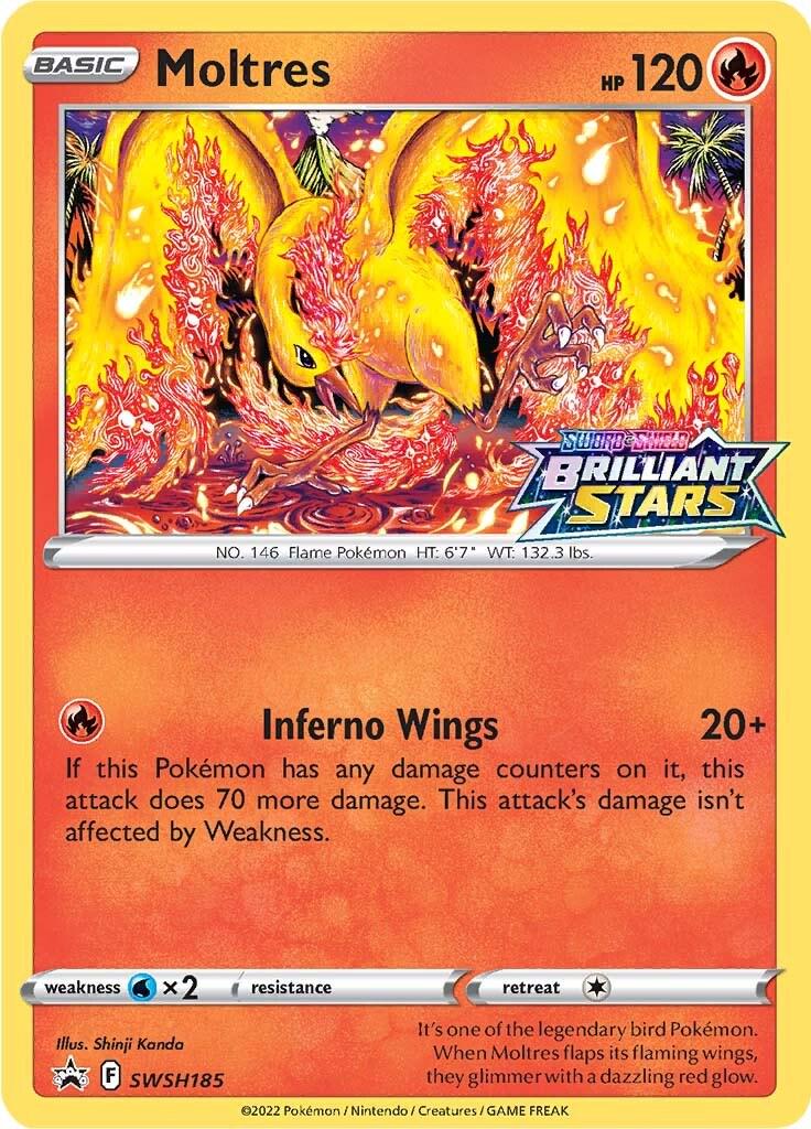 Moltres #SWSH185 Pokemon Promo