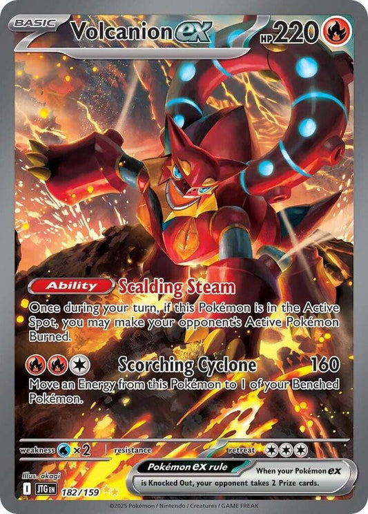 Volcanion ex - 182/159 - SV09: Journey Together