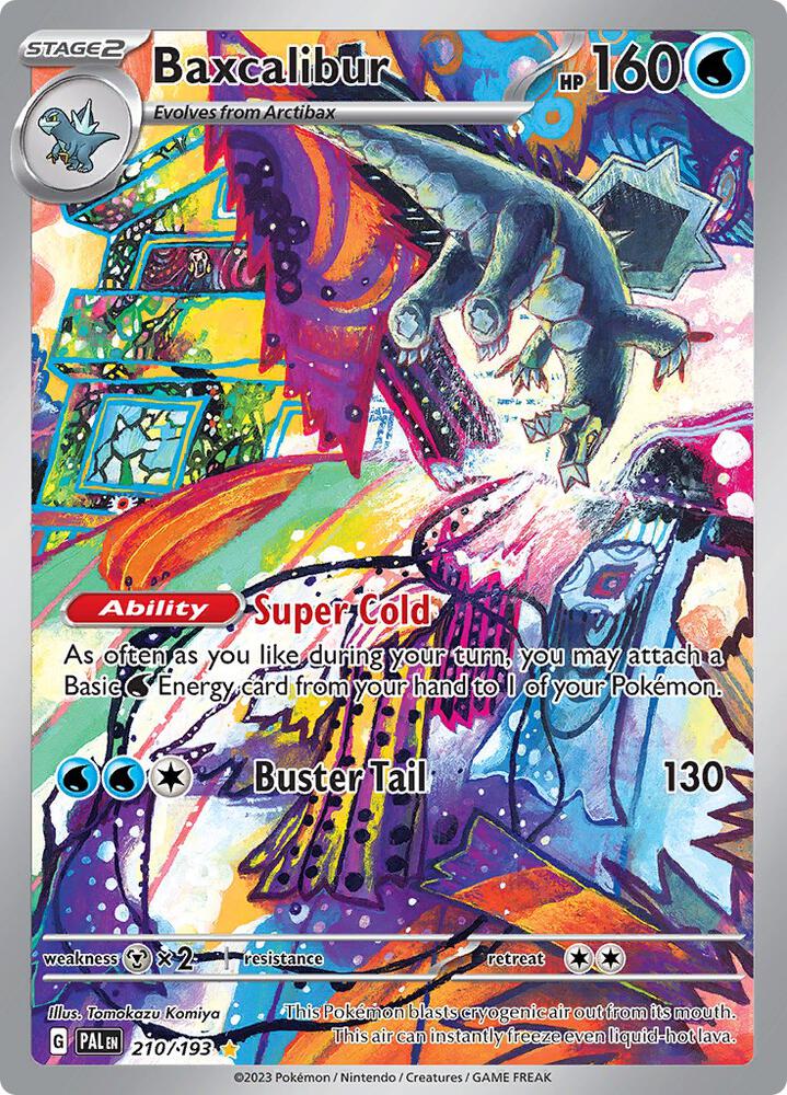Baxcalibur - 210/193 - SV02: Paldea Evolved