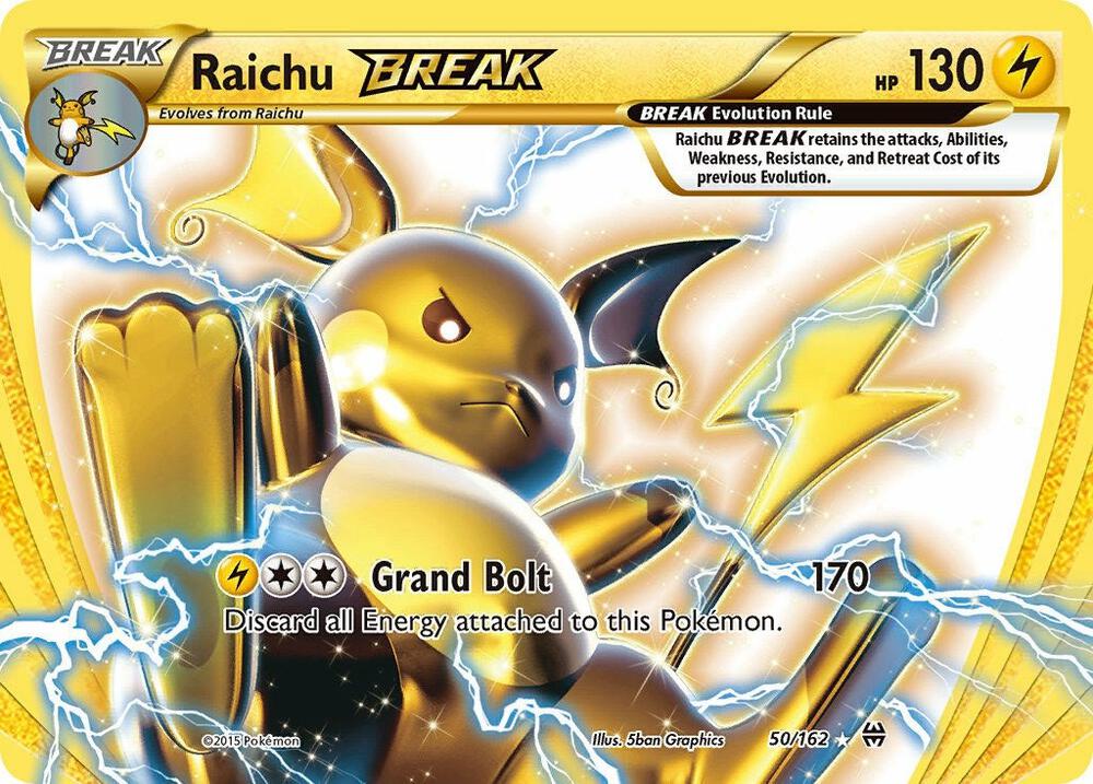 Raichu BREAK - XY - BREAKthrough