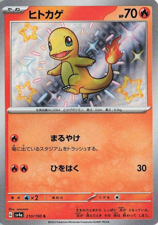 Charmander - 210/190 - SV4a: Shiny Treasure ex