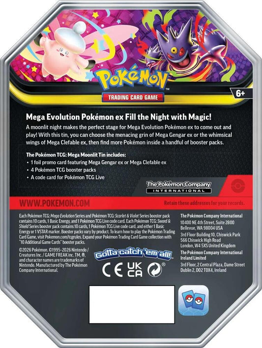 Mega Moonlit Tin [Mega Clefable ex]
