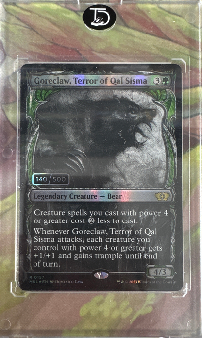 Goreclaw, Terror of Qal Sisma (Serial Numbered)