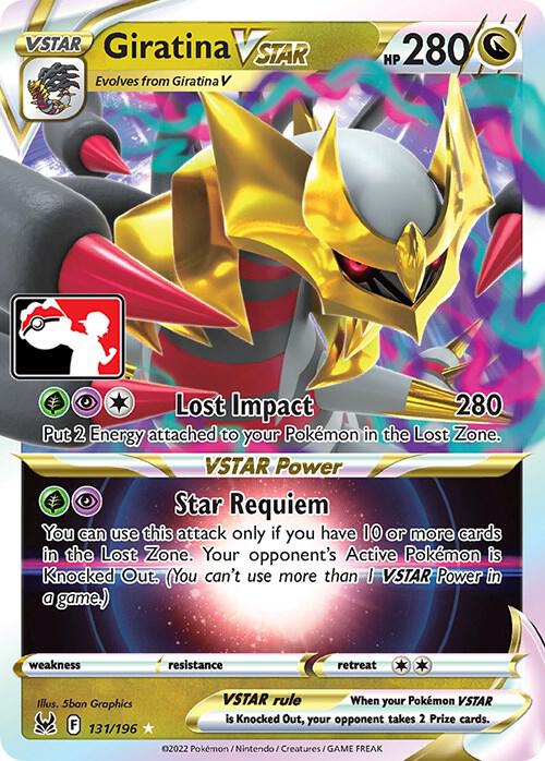Giratina VSTAR - 131/196 - Prize Pack Series Cards