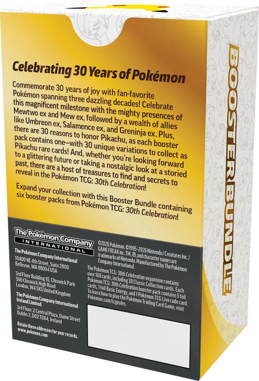 30th Celebration Booster Bundle