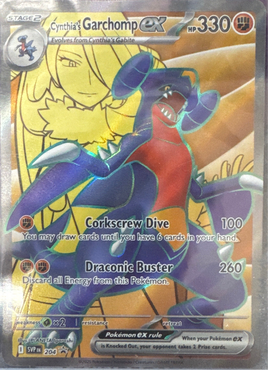 Cynthia's Garchomp ex - SV: Scarlet & Violet Promo Cards