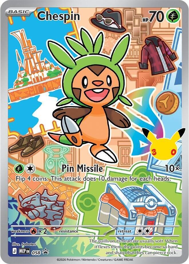 Chespin - 058 - ME: Mega Evolution Promo