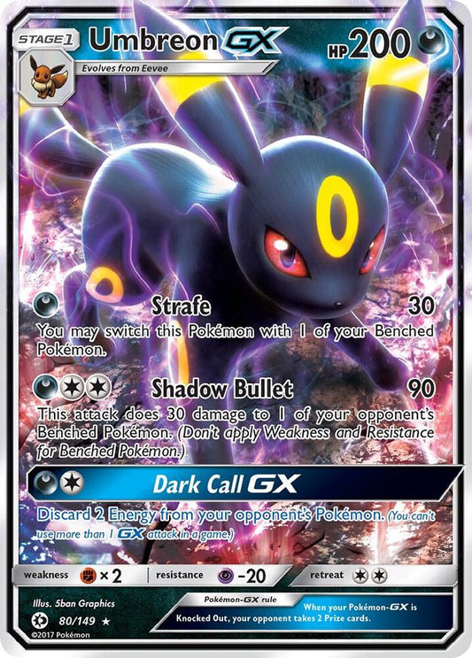 Umbreon GX - SM Base Set