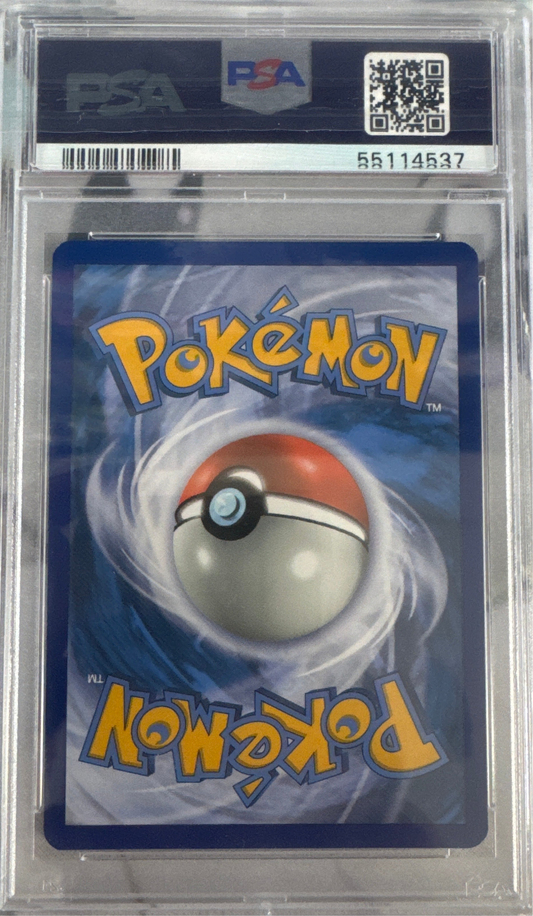 2020 POKEMON SWSH BLACK STAR PROMO #074 SPCL. DELIVERY PIKACHU PKMN. CENTER CANADA- HOLO PSA 8