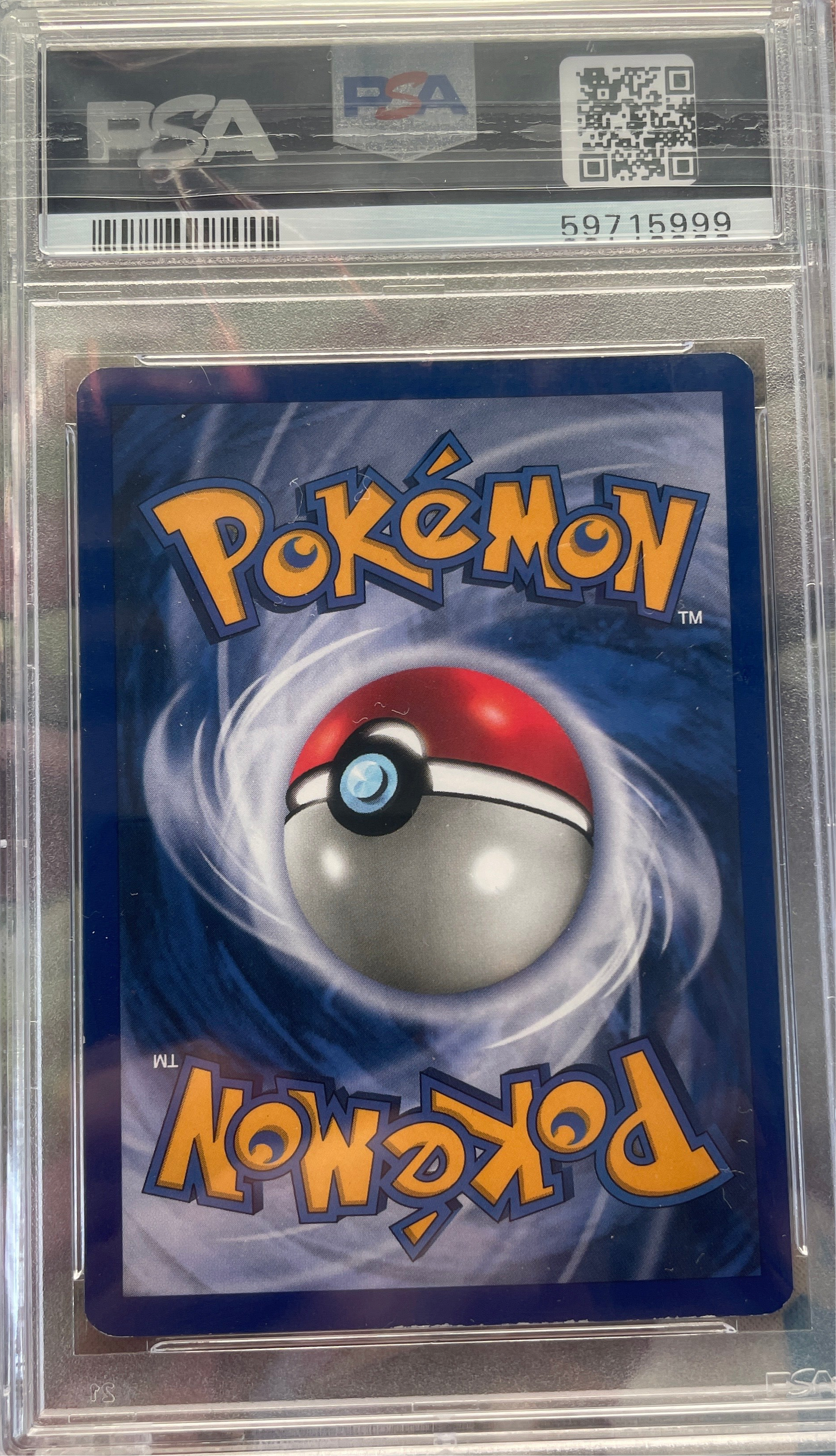 1999 POKEMON FOSSIL #44 TENTACRUEL 1ST EDITION PSA 7