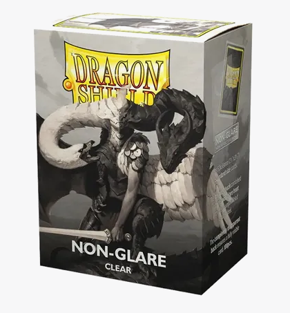 Dragon Shield Non-Glare V2 Matte Sleeves - Clear (100-Pack)