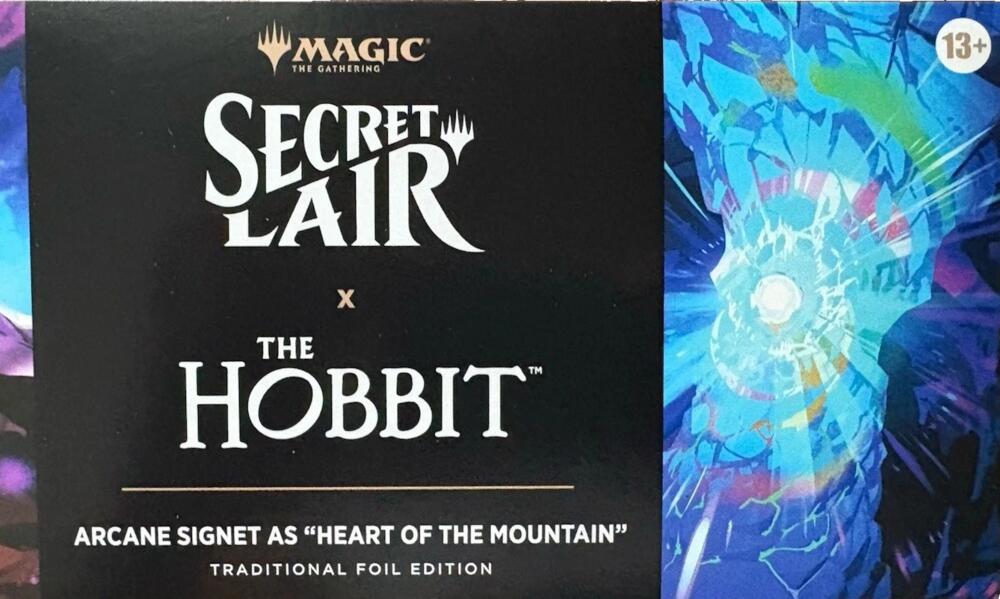 Secret Lair Drop: Secret Lair x The Hobbit - Arcane Signet As "Heat of the Mountain" - Traditional Foil Edition