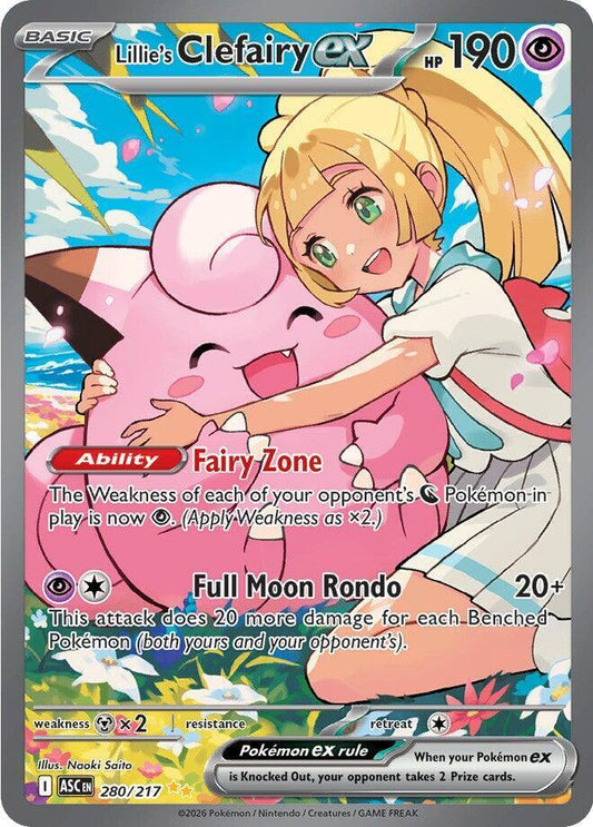 Lillie's Clefairy ex - 280/217 - ME: Ascended Heroes