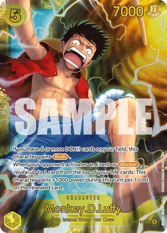Monkey.D.Luffy (OP15-119) - Adventure on Kami's Island
