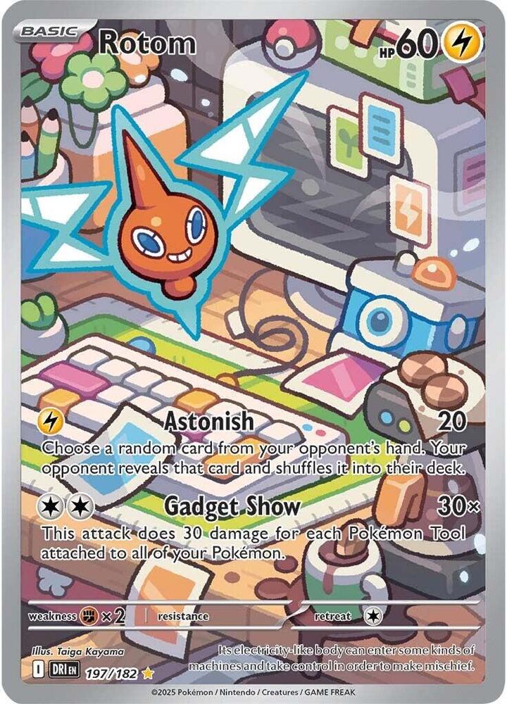 Rotom - 197/182 - SV10: Destined Rivals