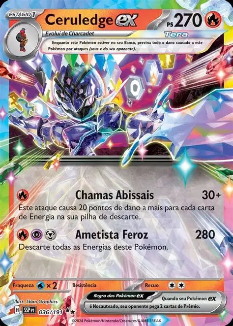 Ceruledge ex - Prize Pack Series Cards