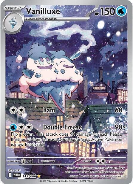 Vanilluxe - 113/086 - SV: White Flare