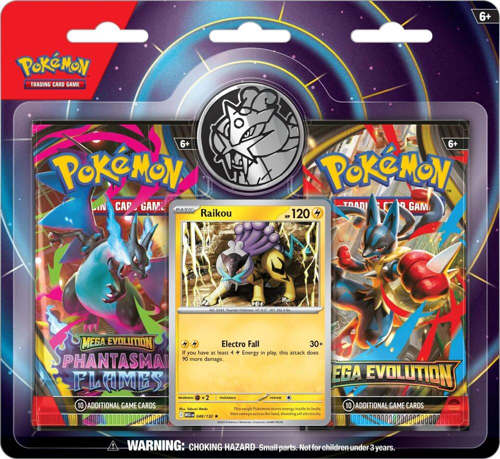 2-Pack Blister [Raikou] (3-tab)