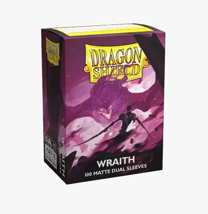 Dragon Shield Dual Matte Standard Sleeves - Wraith (100-Pack)