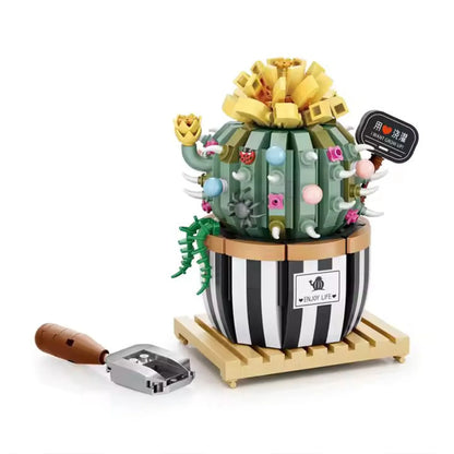 LOZ Building Block Micro Plants Enjoy Life