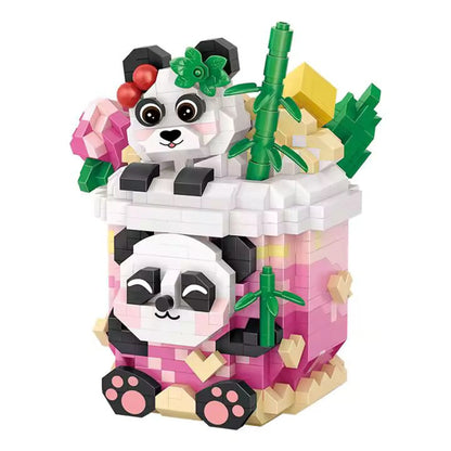 LOZ Building Block Panda Tea