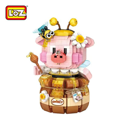 LOZ Building Block Pig Honey